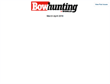 Tablet Screenshot of bowhuntingworld-digital.com